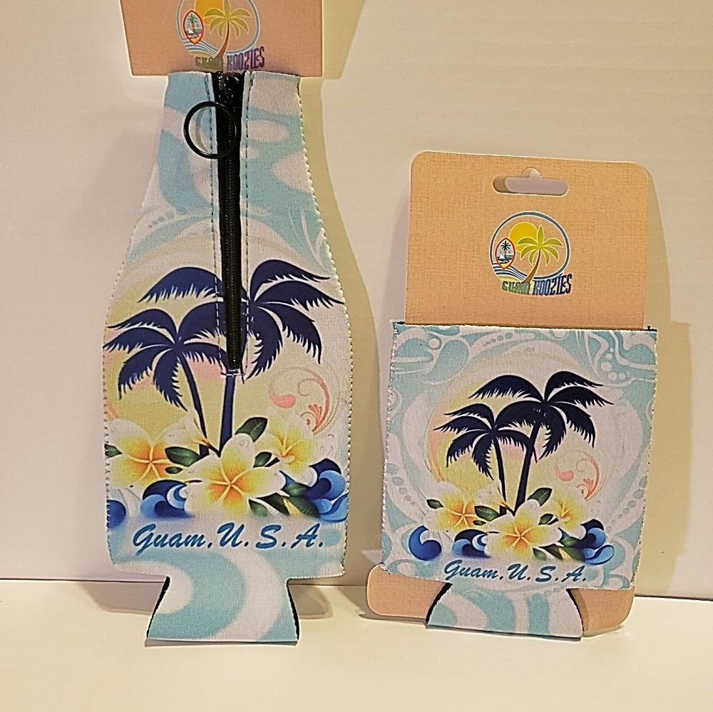 Guam Koozies Set